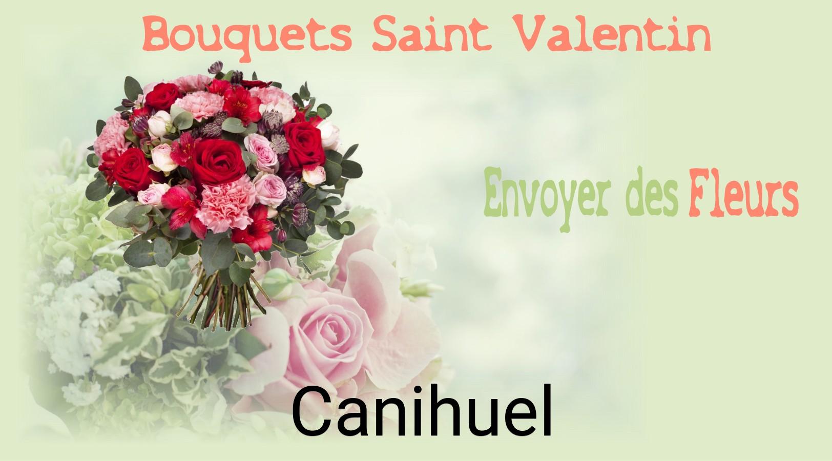 Roses de Saint-Valentin livrées à Canihuel